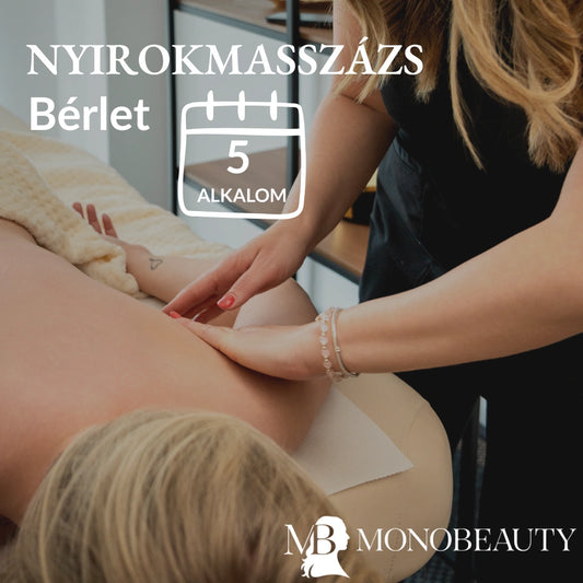 Nyirokmasszázs bérlet 5 alkalom