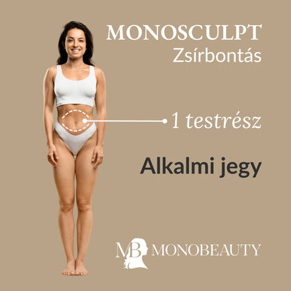 Monosculpt zsírbontás egyszeri kezelés